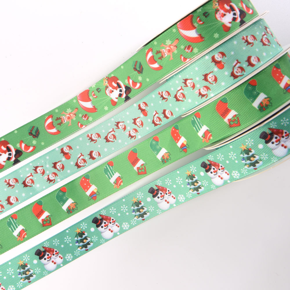 Ribbons Factory Made Clothing 1cm Ribbed Band Gift Packaging Polyster Ribbon 2cm