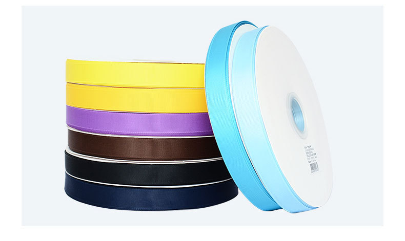Ribbons Factory Made Clothing 1cm Ribbed Band Gift Packaging Polyster Ribbon 2cm