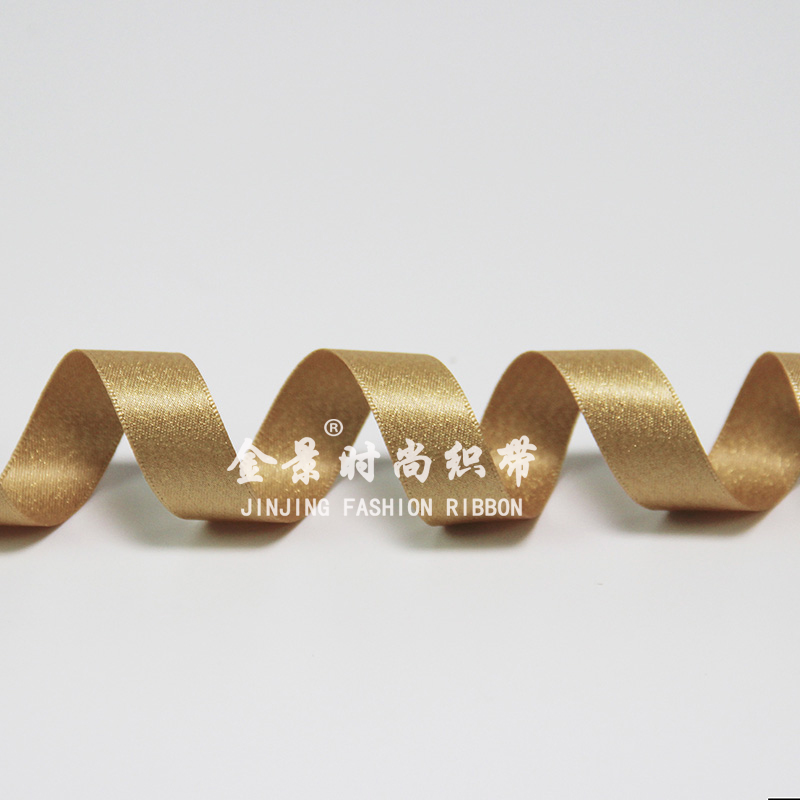 Luxury Golden Weft Ribbon Bowknot Hair Accessories Handicraft DIY Material Accessories Gift Flower Packaging