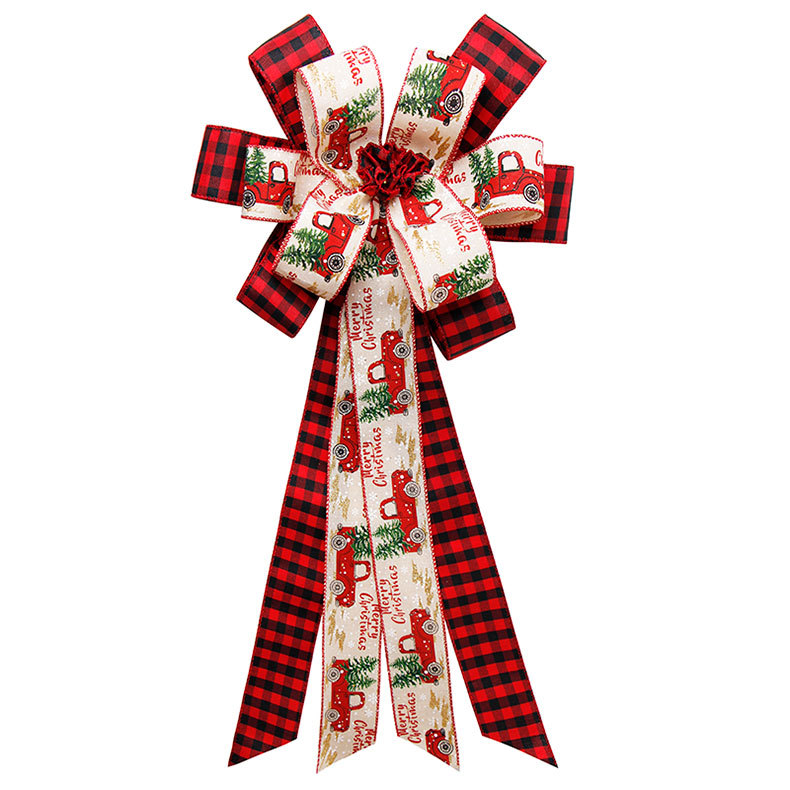 Factory Direct Sales Simi Silk Ribbon Artificial Linen Plaid Ribbon Handmade Ribbons