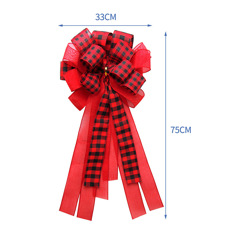 Factory Direct Sales Simi Silk Ribbon Artificial Linen Plaid Ribbon Handmade Ribbons