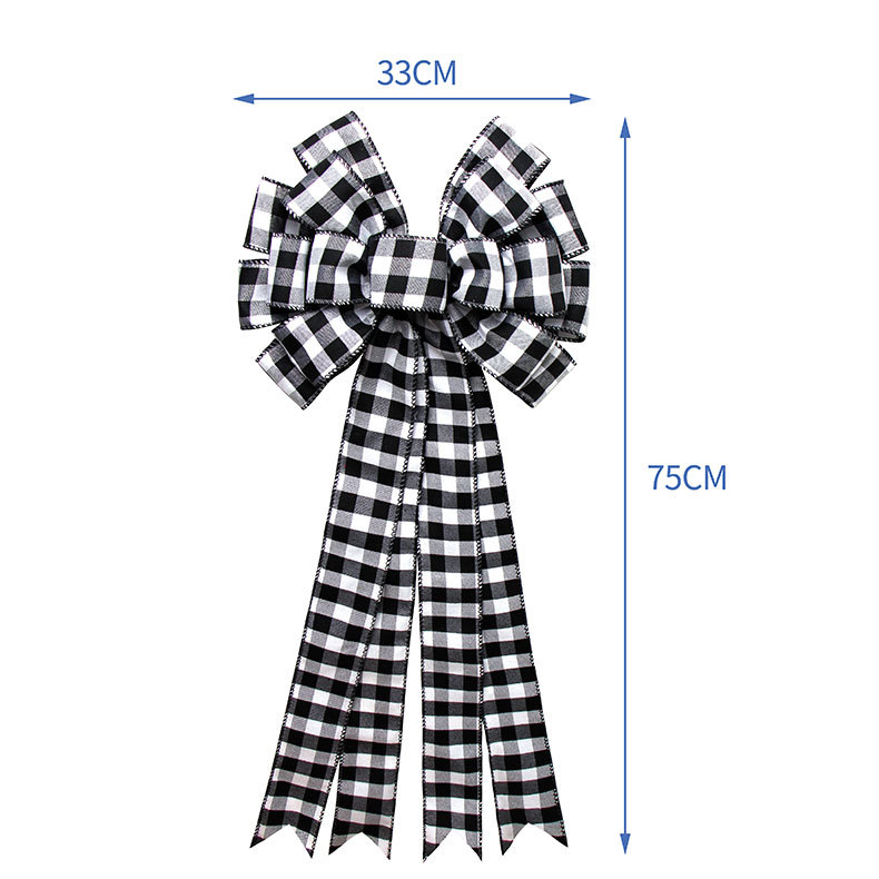 Factory Direct Sales Simi Silk Ribbon Artificial Linen Plaid Ribbon Handmade Ribbons