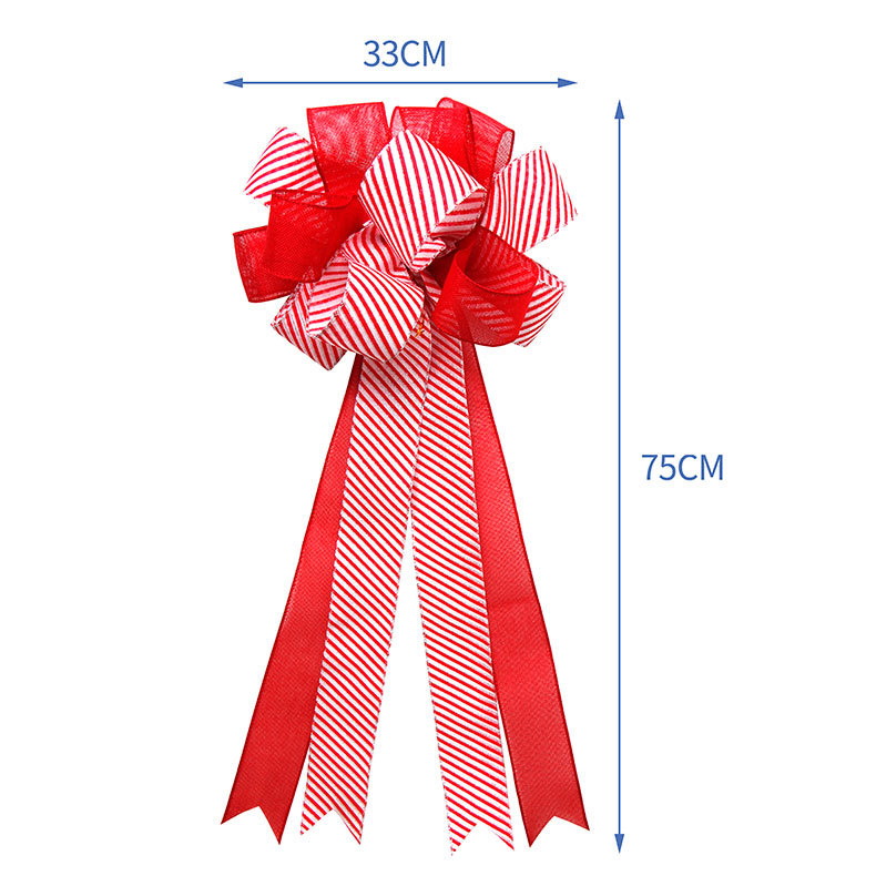 Factory Direct Sales Simi Silk Ribbon Artificial Linen Plaid Ribbon Handmade Ribbons
