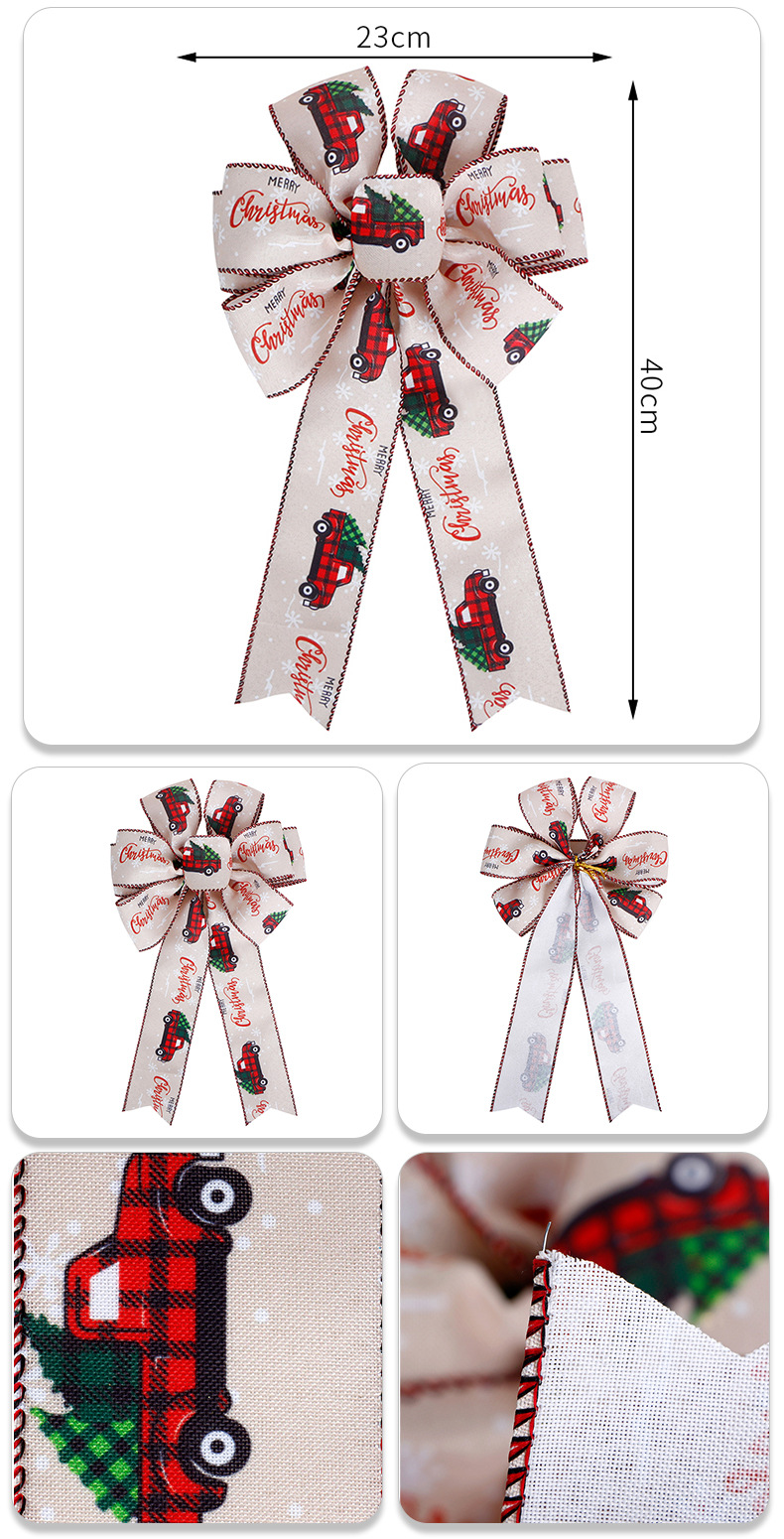 Factory Direct Sales Simi Silk Ribbon Artificial Linen Plaid Ribbon Handmade Ribbons