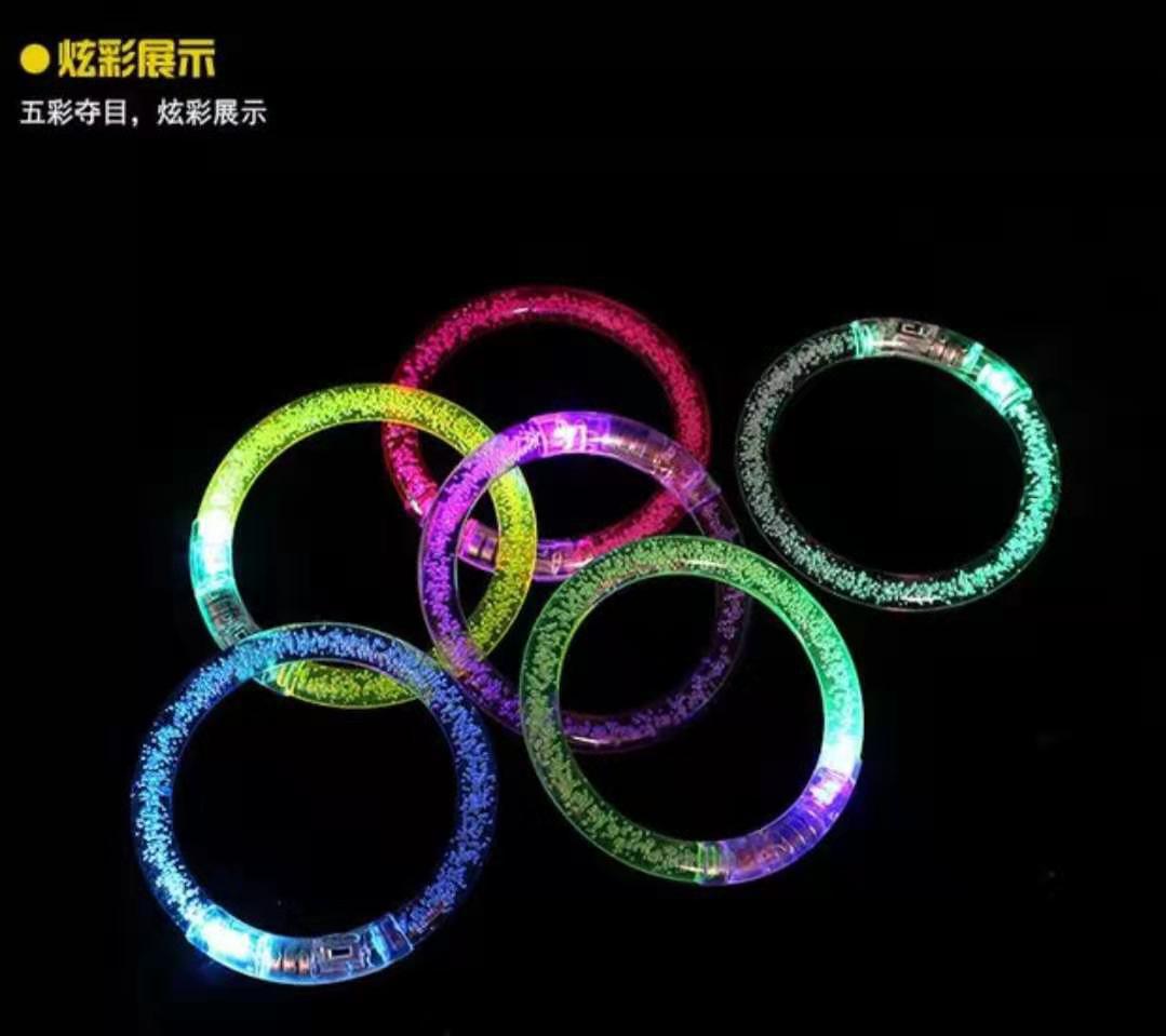 Acrylic Flash Bracelet Jewelry Luminous Bracelet Light Stick Party Cheering Props Children's Toys Acrylic Flash Bracelet Jewelry Luminous Bracelet Light Stick Party Cheering Props Children's Toys