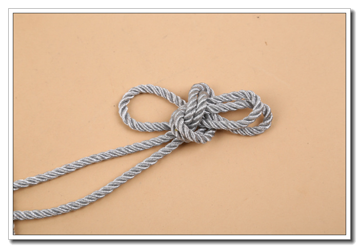 Manufacturer direct sale of gold and silver wire double rope polyester rope DIY braided rope. Manufacturer direct sale of gold and silver wire double rope polyester rope DIY braided rope.