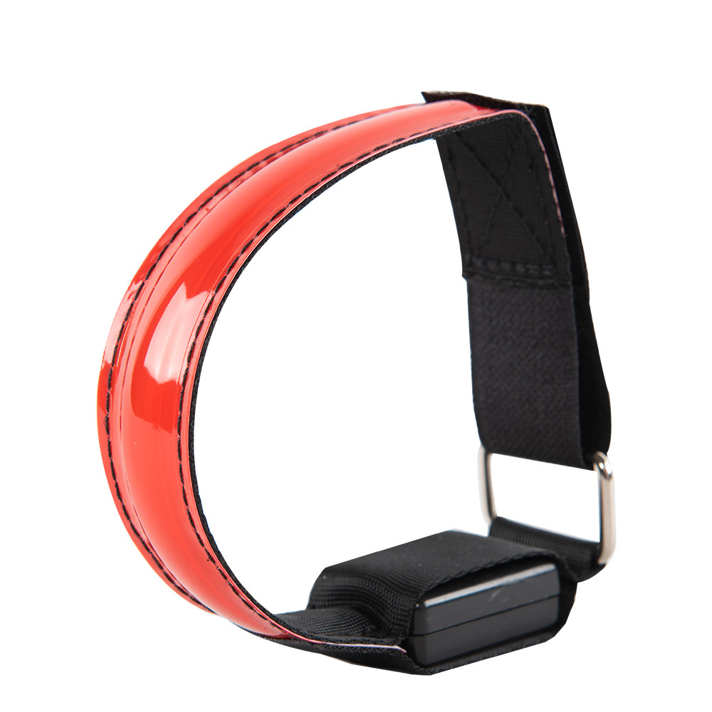 Led Lattice Luminous Arm Strap Outdoor Sports Cycling Safety Warning Arm Band Atmosphere Bracelet Luminous Bracelet