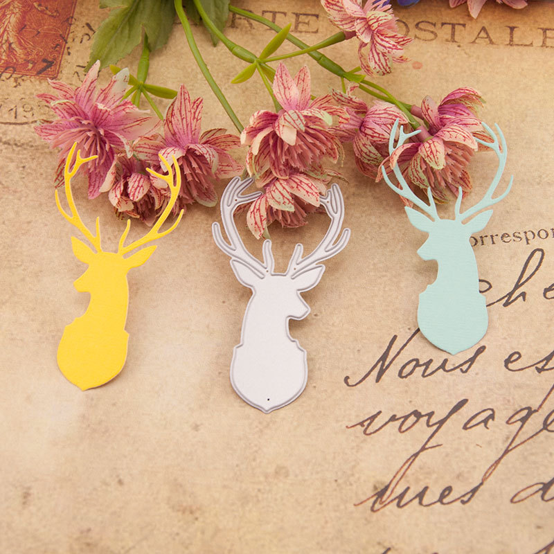Ncraft DIY Metal Embossing Cutting Knife Die Carbon Steel Paper Cutting Card Template N149 Christmas Deer
