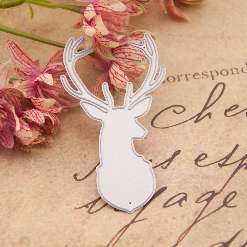 Ncraft DIY Metal Embossing Cutting Knife Die Carbon Steel Paper Cutting Card Template N149 Christmas Deer Ncraft DIY Metal Embossing Cutting Knife Die Carbon Steel Paper Cutting Card Template N149 Christmas Deer