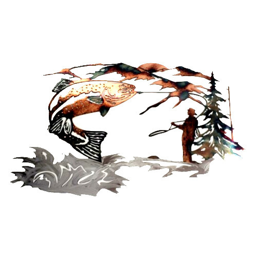 Fat Duck Wall Decoration Silhouette Metal Animal Outline Silhouette Art Courtyard Metal Deer