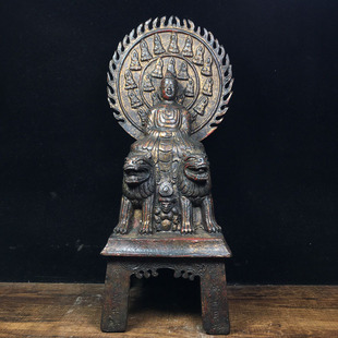 Antique Antique Antique Sundries Collection Copper Ingot Ganoderma Lucidum Deer Metal Deer