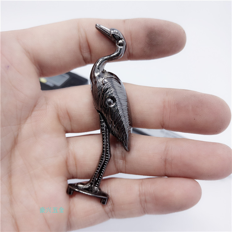 Three-Dimensional Animal Decoration Metal Casting Giraffe Red-Crowned Crane Metal Deer Three-Dimensional Animal Decoration Metal Casting Giraffe Red-Crowned Crane Metal Deer