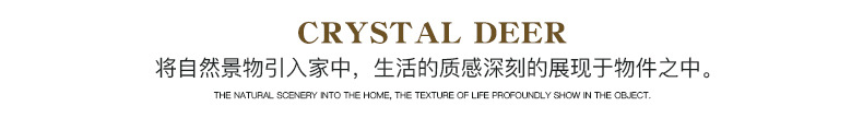 Metal Deer  Domestic Study Metal Sika Deer Crystal Ball Decoration Model Room Desktop Soft Outfit Crafts Furnishings