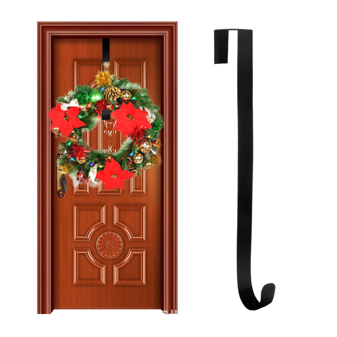 New Creative Christmas Wreath Door Hanging Christmas Decorations Hook Wreath Small Pendant Hook Festival Products New Creative Christmas Wreath Door Hanging Christmas Decorations Hook Wreath Small Pendant Hook Festival Products
