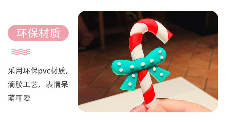 Creative New Leather Rope Christmas Gift Pendant Christmas Tree Pendant festival pendant