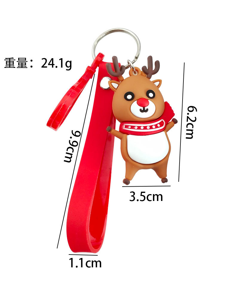 Creative New Leather Rope Christmas Gift Pendant Christmas Tree Pendant festival pendant