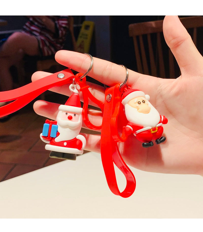 Creative New Leather Rope Christmas Gift Pendant Christmas Tree Pendant festival pendant