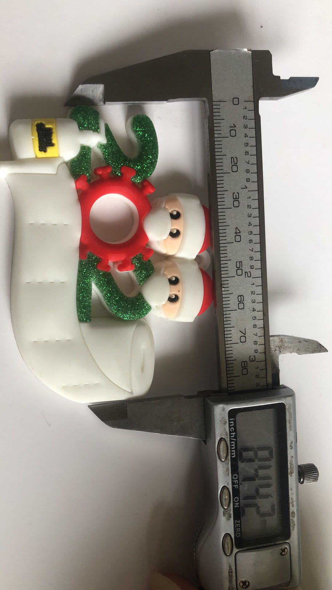 Christmas Ornament Mask Snowman Christmas Tree Festival Pendant DIY Name Blessing Decorations