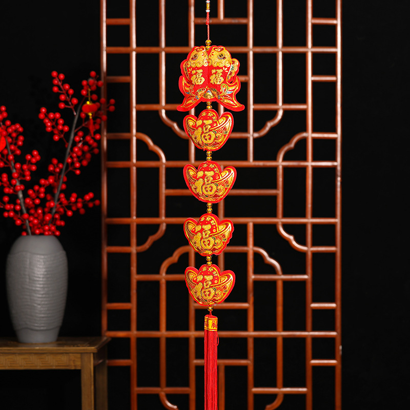 festival pendant Ethnic Style National Fashion Pisces String Lantern Apple Pendant Wholesale Holiday Ornaments