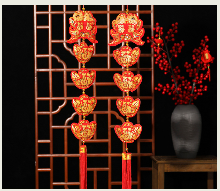 festival pendant Ethnic Style National Fashion Pisces String Lantern Apple Pendant Wholesale Holiday Ornaments
