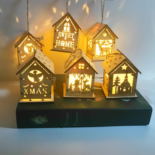 festival Cross-Border Hot Sale Holiday Decorations Shopping Mall Hotel 30cm Christmas Small Wreath Pendant Wholesale