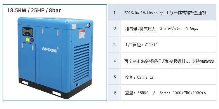 Haba River 18.5kw Air Compressor Haba River 18.5kw Air Compressor
