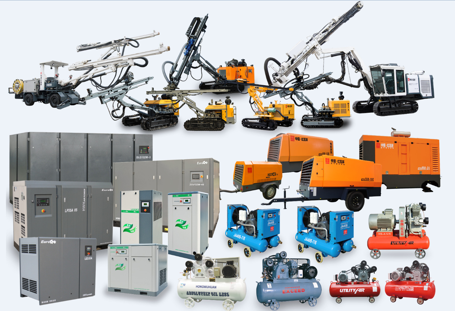4KW EXCEED oil-free piston air compressor 4KW EXCEED oil-free piston air compressor