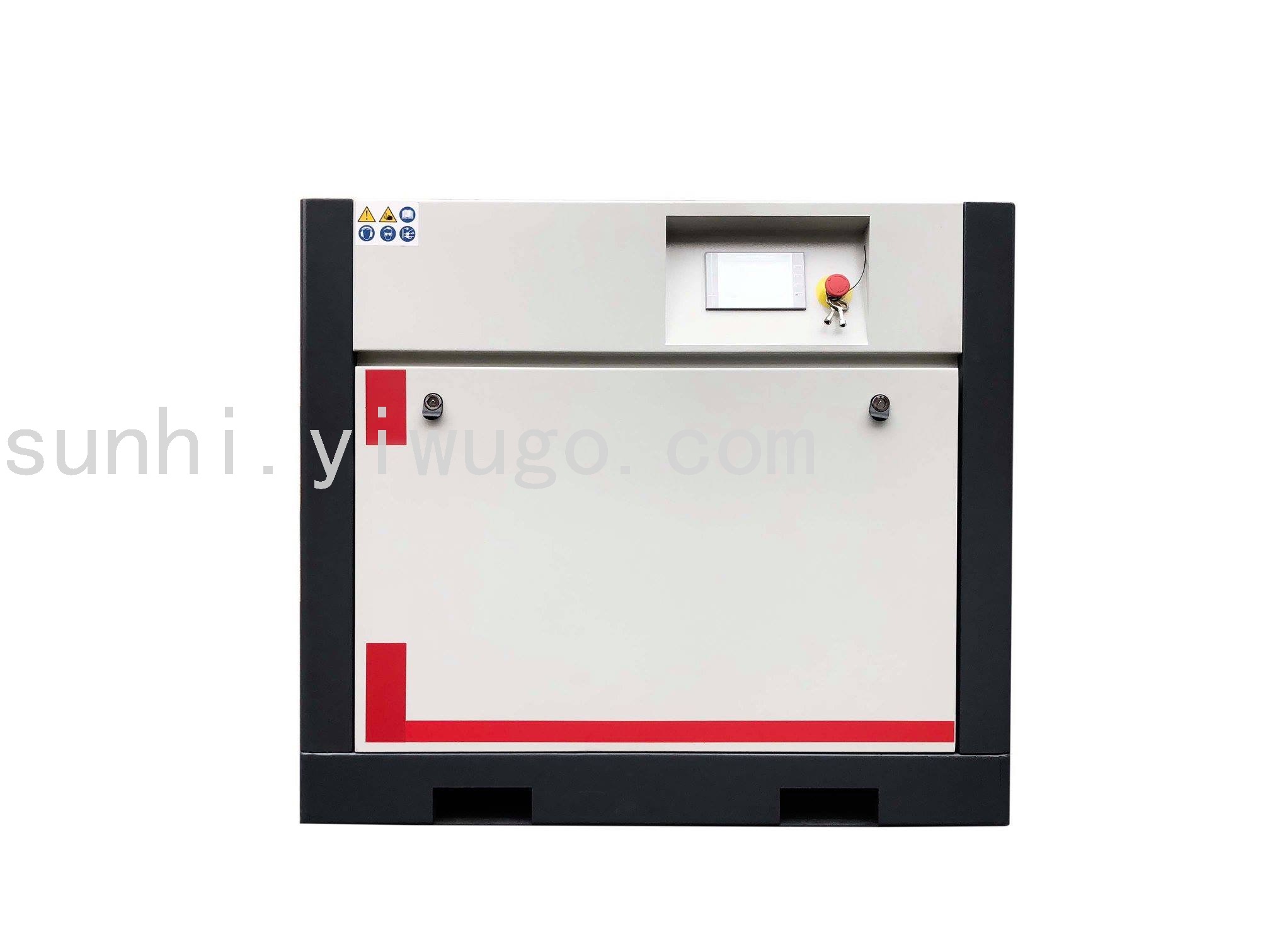 Permanent Magnet Inverter Mute High Efficiency Air Compressor 22kW Twin Screw Baos Head Jiangtian Motor