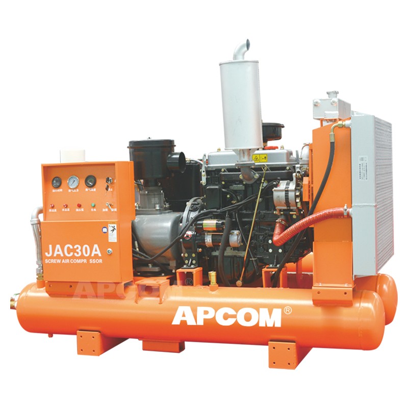 OPEC HG Series Medium and Large Diesel Moving Screw Air Compressor HG800-14C/800cfm Mobile Air Compressor