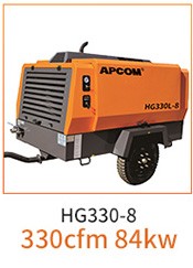 OPEC HG Series Medium and Large Diesel Moving Screw Air Compressor HG800-14C/800cfm Mobile Air Compressor