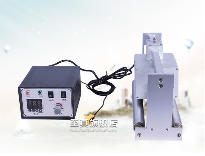 Synchronous Tracking Ink Roller Pad Coding Machine with Pillow Packaging Machine Automatic Production Date