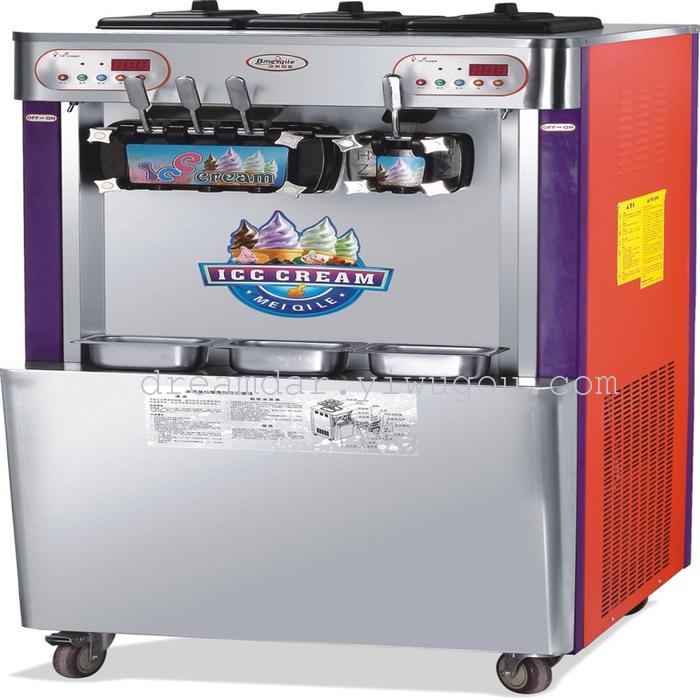 Single head spray paint vertical four color jam ice cream machine
