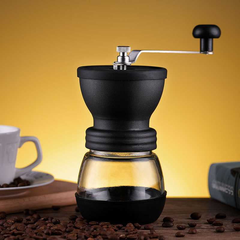 Cross-Border Supply Coffee Coffee Grinder Manual Coffee Machine Coffee Bean Grinder Family-Use Grinder Washing Mill
