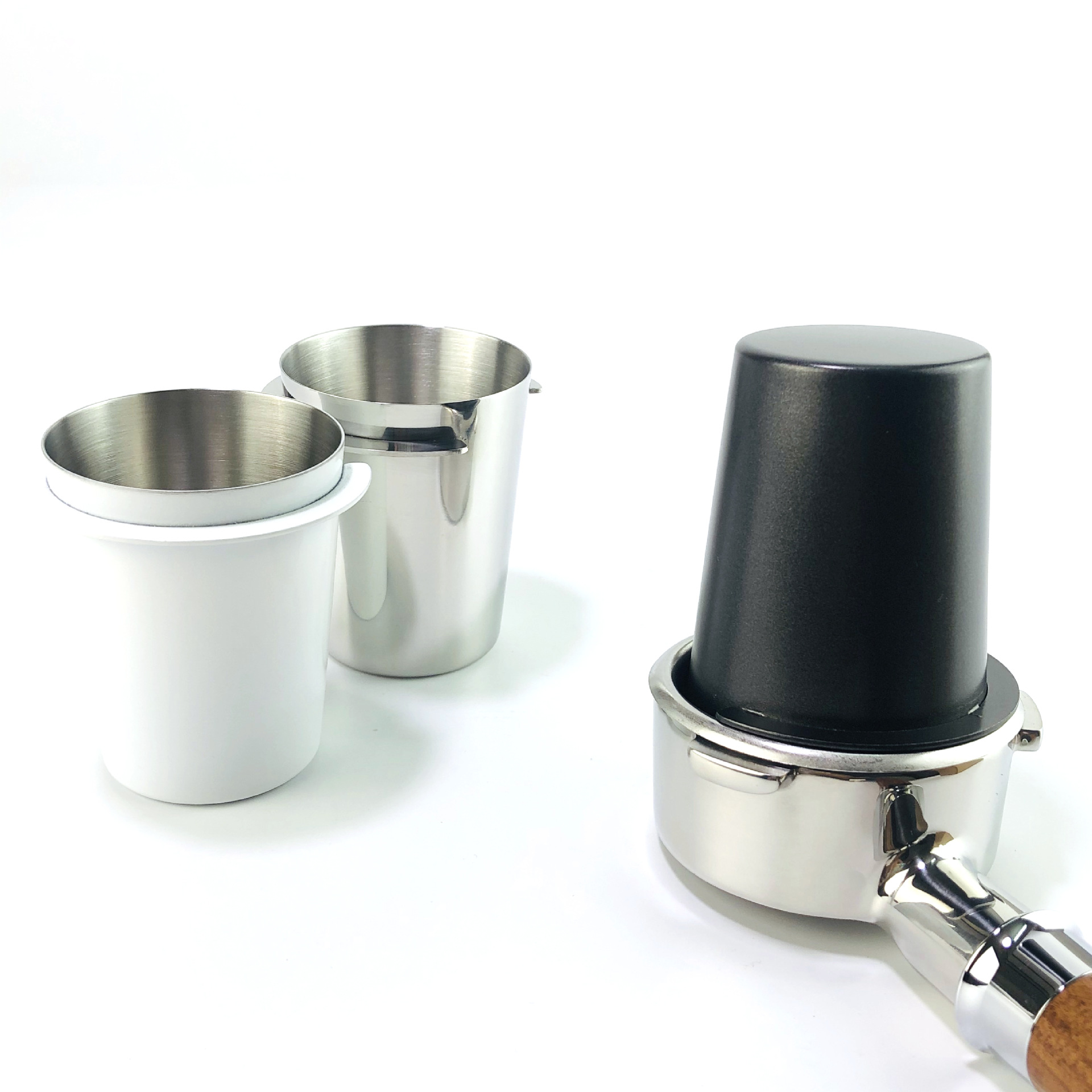 Grinder Powder Sifter Compak R120 Coffee Grinder Connection Powder Cup Coffee Machine Handle Connection Powder Cup
