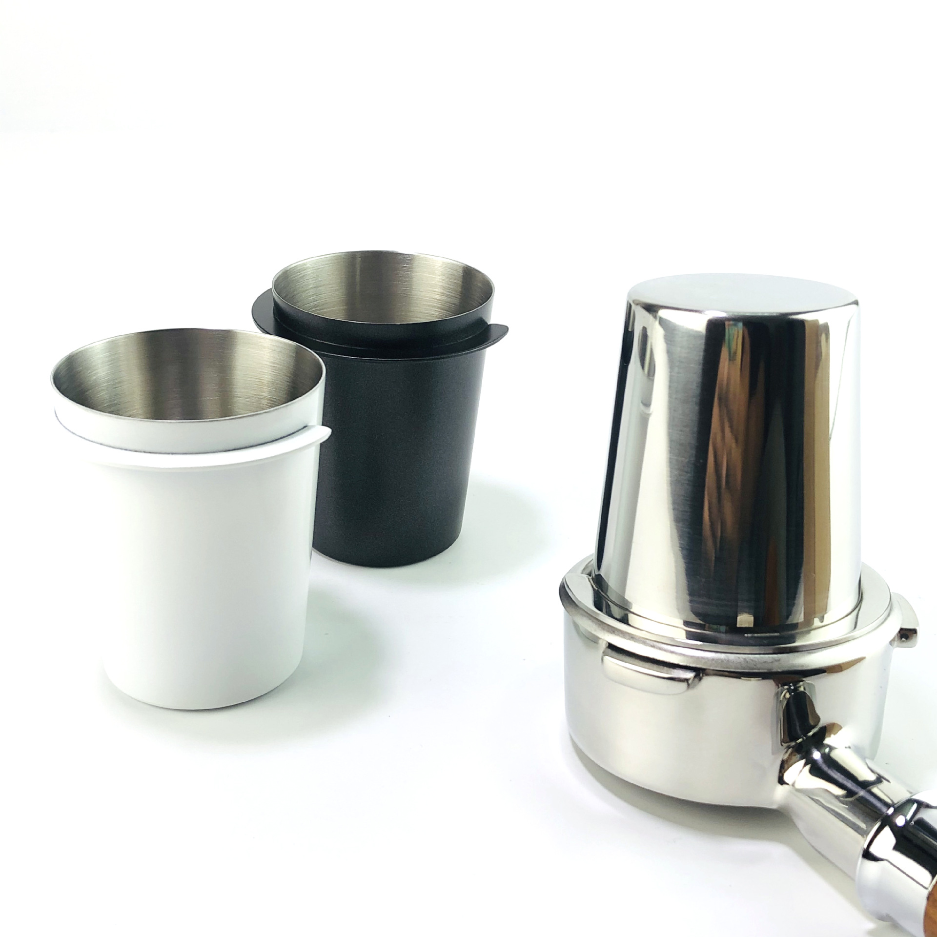 Grinder Powder Sifter Compak R120 Coffee Grinder Connection Powder Cup Coffee Machine Handle Connection Powder Cup