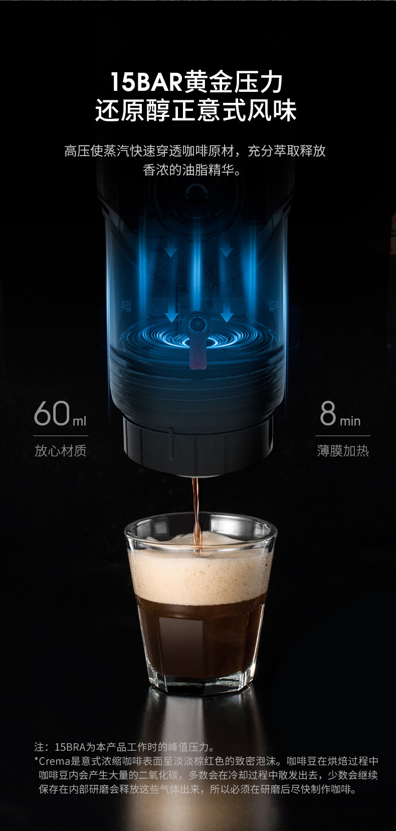 American Household Heating Full Semi Automatic Espresso Mini Small Car Outdoor Portable Capsule Coffee Machine American Household Heating Full Semi Automatic Espresso Mini Small Car Outdoor Portable Capsule Coffee Machine