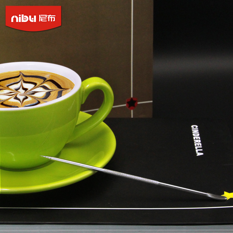 Coffee Latte Needle Capsicino Fancy Garland Carving 304 Stainless Steel Flower Needle Italian Coffee Machine Matching