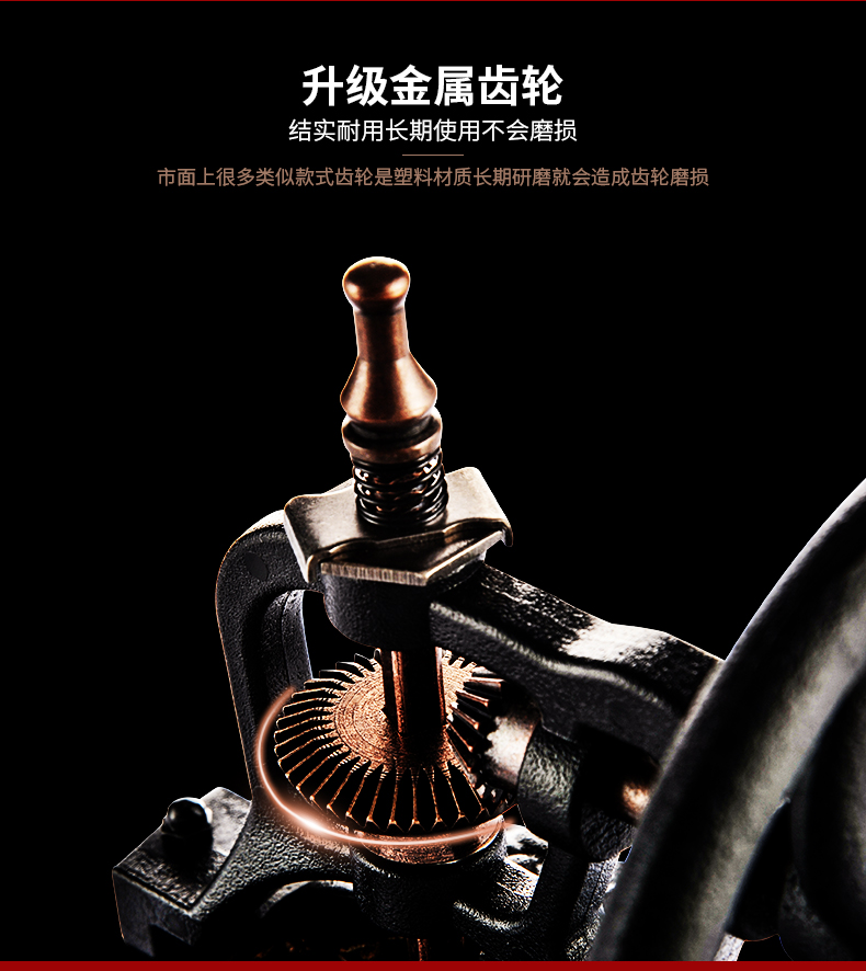 Retro Manual Grinding Machine Household Coffee Bean Grinder Manual Coffee Maker Mill X-5