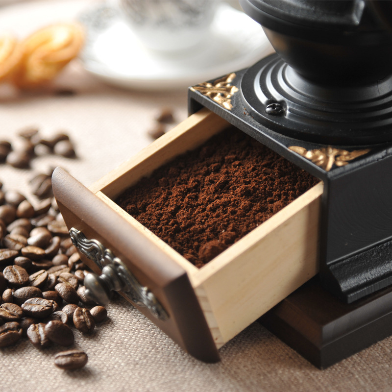 Retro Manual Grinding Machine Household Coffee Bean Grinder Manual Coffee Maker Mill X-5