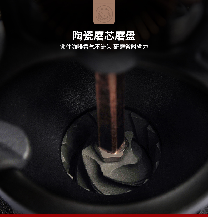 Retro Manual Grinding Machine Household Coffee Bean Grinder Manual Coffee Maker Mill X-5