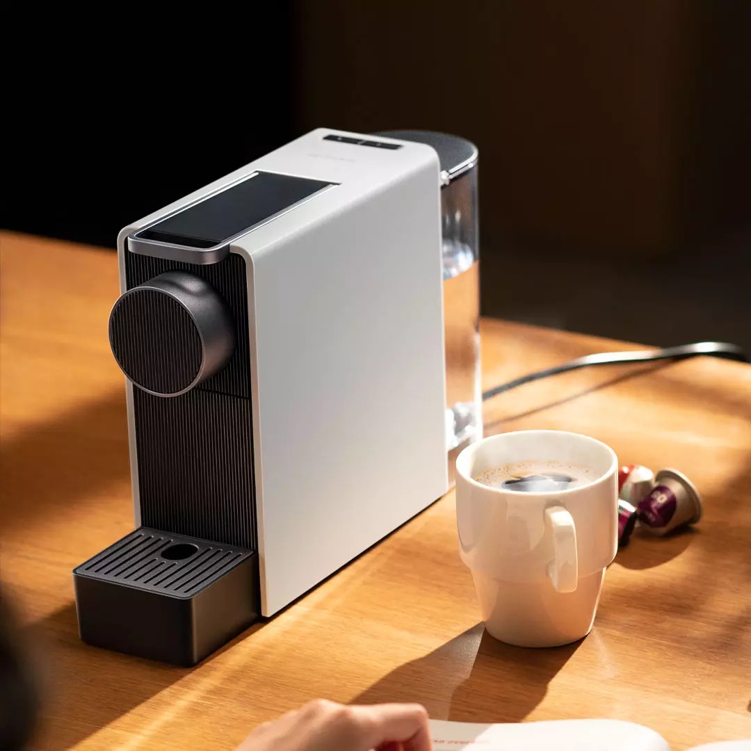 MIJIA Think Capsule Coffee Machine Mini Home Office Desk Surface Panel Desktop Automatic Italian Coffee Machine