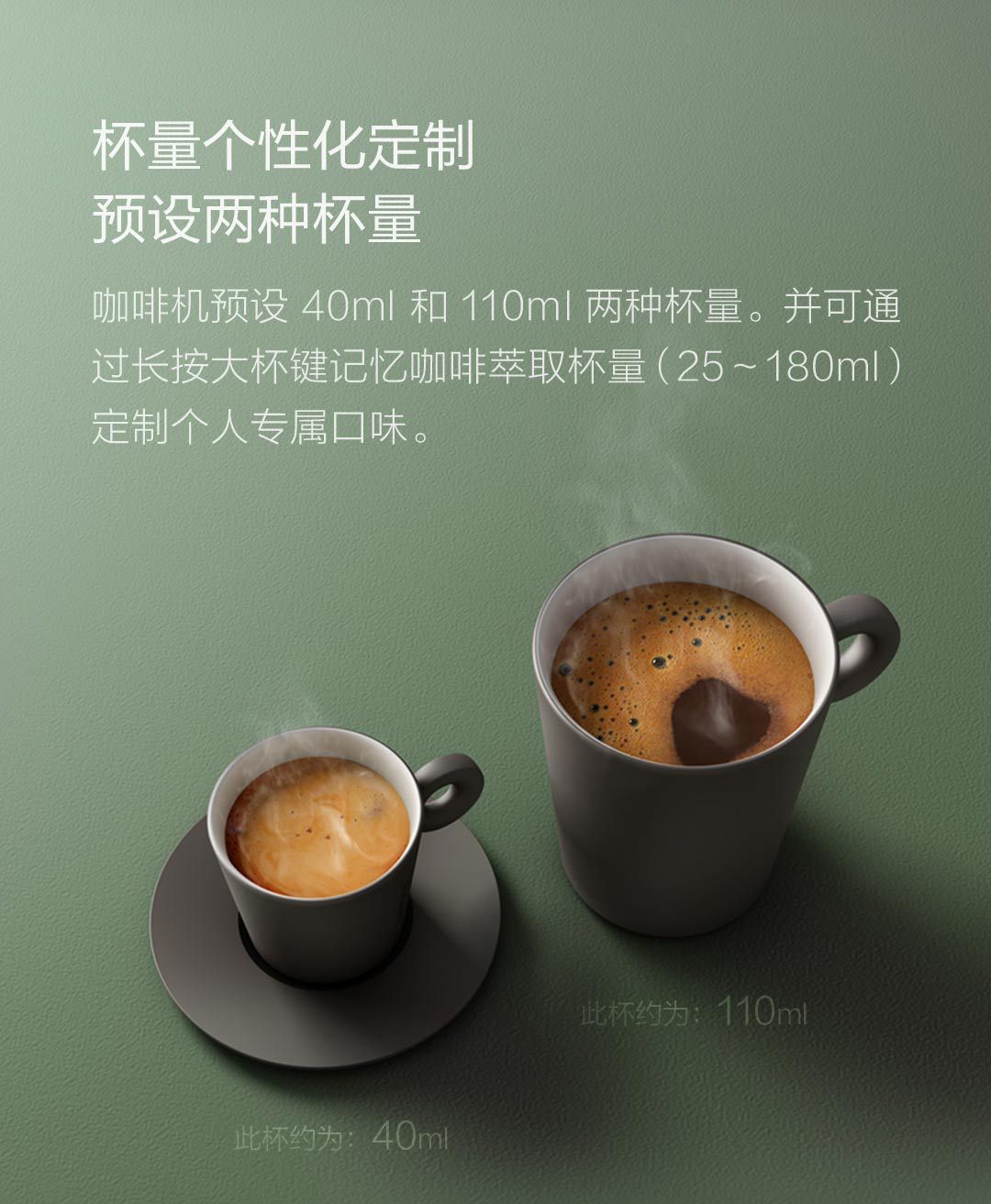 MIJIA Think Capsule Coffee Machine Mini Home Office Desk Surface Panel Desktop Automatic Italian Coffee Machine MIJIA Think Capsule Coffee Machine Mini Home Office Desk Surface Panel Desktop Automatic Italian Coffee Machine