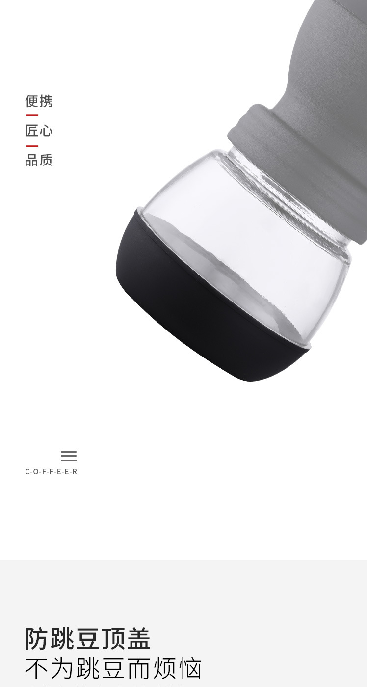 Washing Manually Operated Coffee Grinder Manual Coffee Machine Coffee Bean Grinder Family-Use    Coffee Machine
