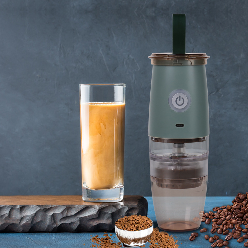 Coffee Machine Freshly Ground Coffee Machine USB Charging Portable Electric Coffee Bean Grinder Manual Grinding Machine