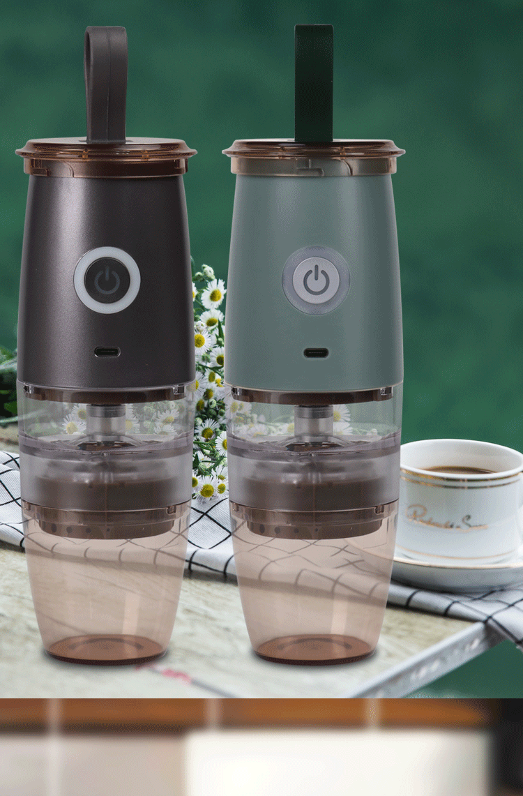 Coffee Machine Freshly Ground Coffee Machine USB Charging Portable Electric Coffee Bean Grinder Manual Grinding Machine Coffee Machine Freshly Ground Coffee Machine USB Charging Portable Electric Coffee Bean Grinder Manual Grinding Machine