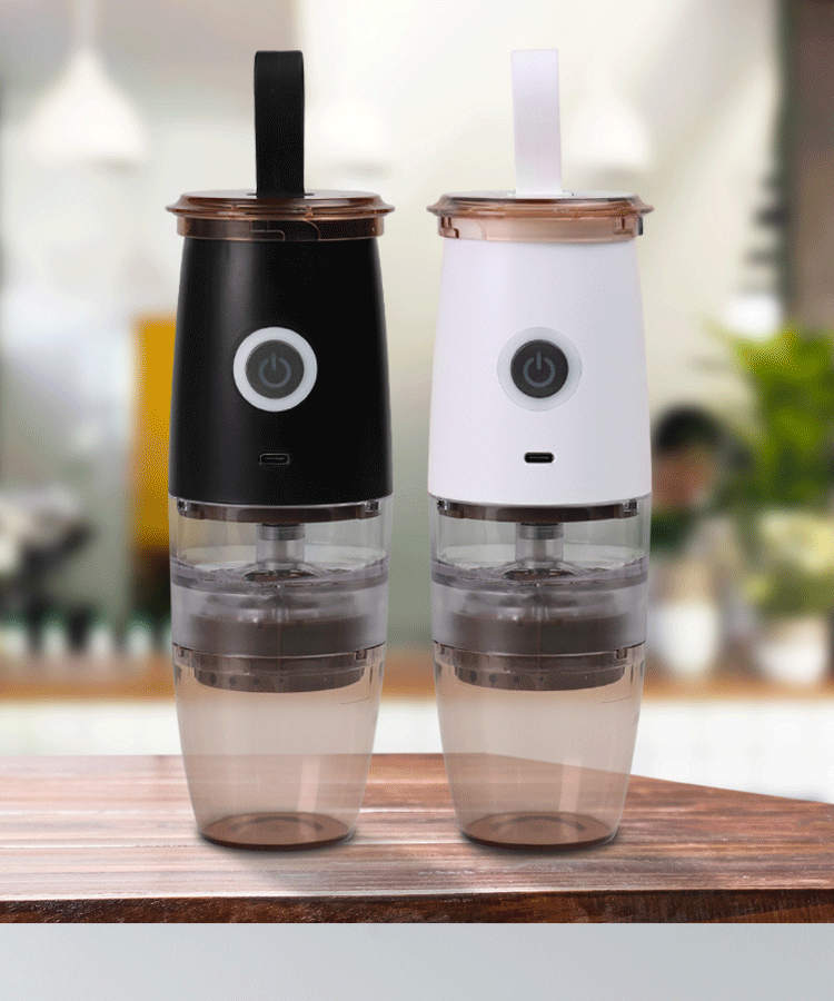 Coffee Machine Freshly Ground Coffee Machine USB Charging Portable Electric Coffee Bean Grinder Manual Grinding Machine Coffee Machine Freshly Ground Coffee Machine USB Charging Portable Electric Coffee Bean Grinder Manual Grinding Machine