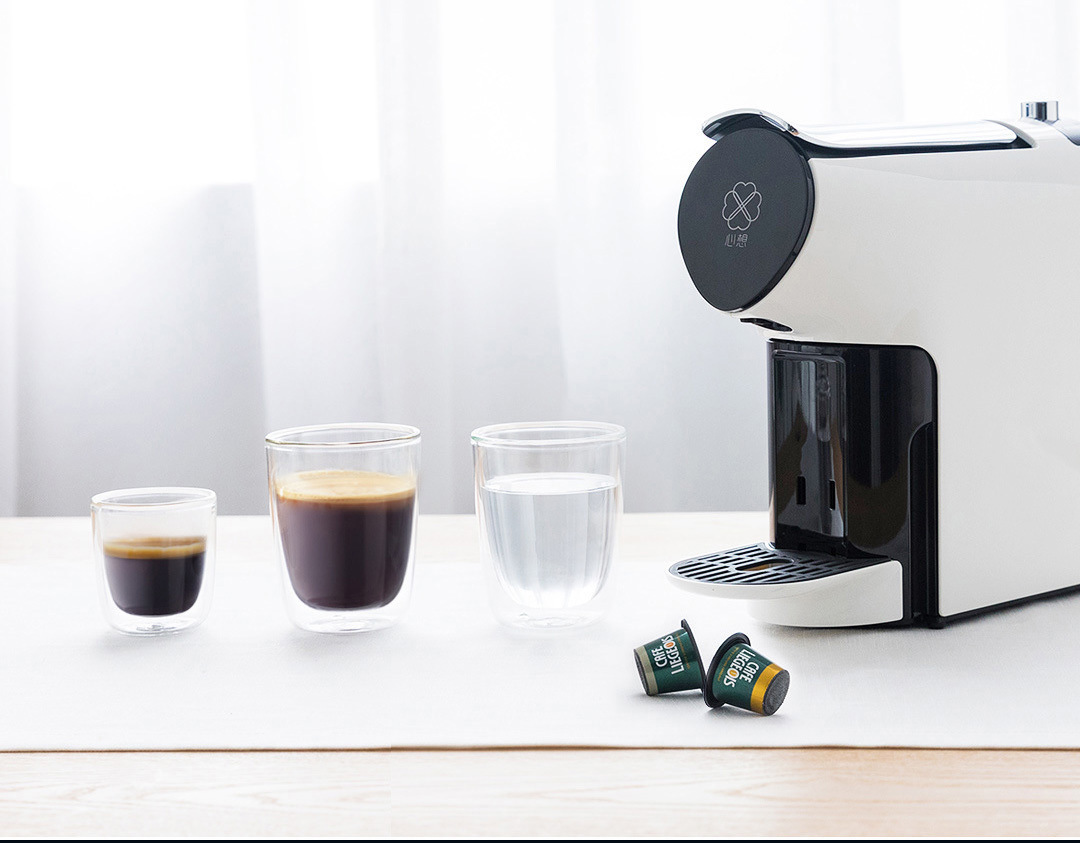 MIJIA Capsule Coffee Machine Automatic Household Small Mini Italian Smart Thinking Coffee Encapsulating Machine MIJIA Capsule Coffee Machine Automatic Household Small Mini Italian Smart Thinking Coffee Encapsulating Machine