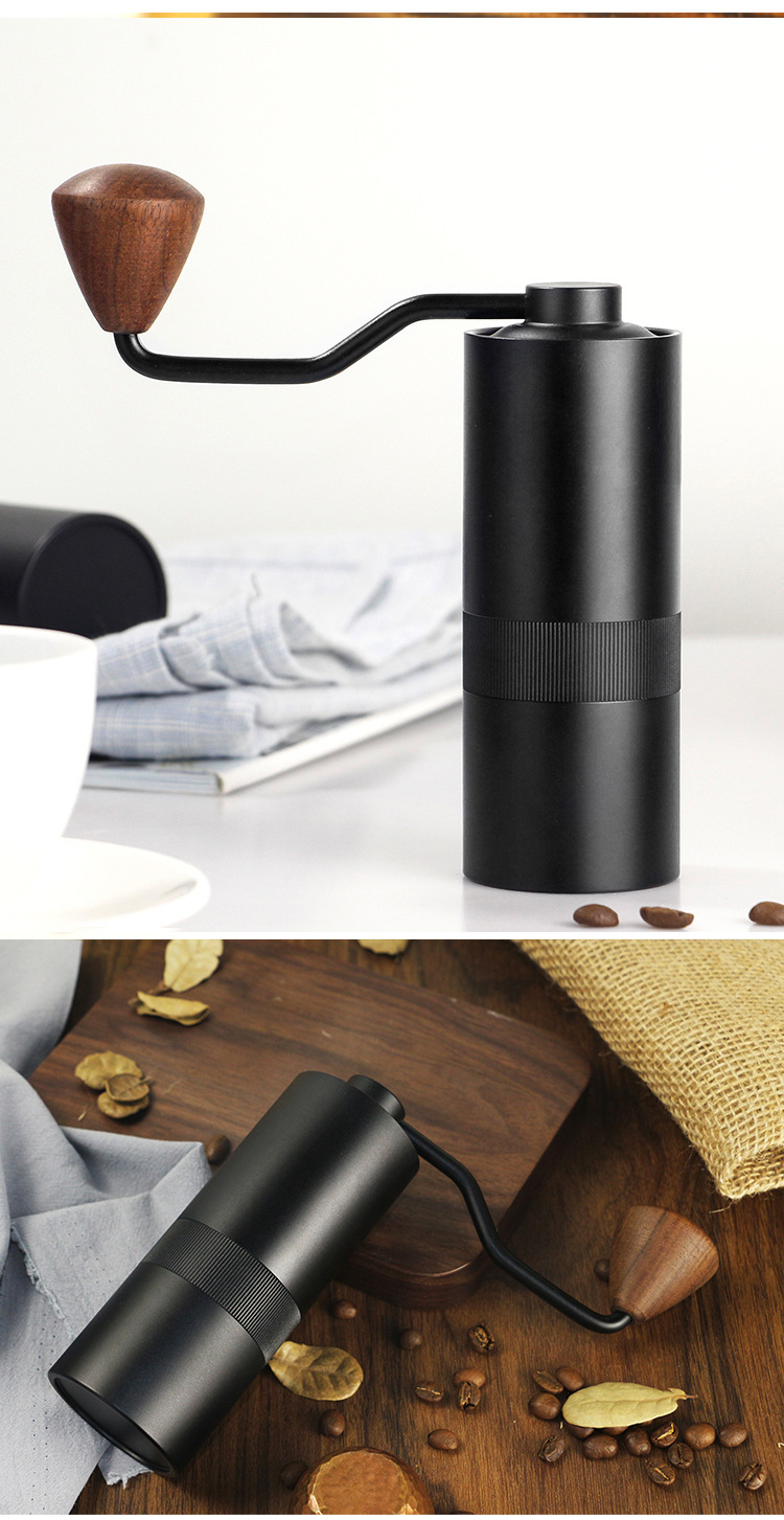 Upgraded Manual Grinding Machine Portable Coffee Grinder Hand-Grinding Coffee Machine Coffee Bean Flour Mill Gift Box