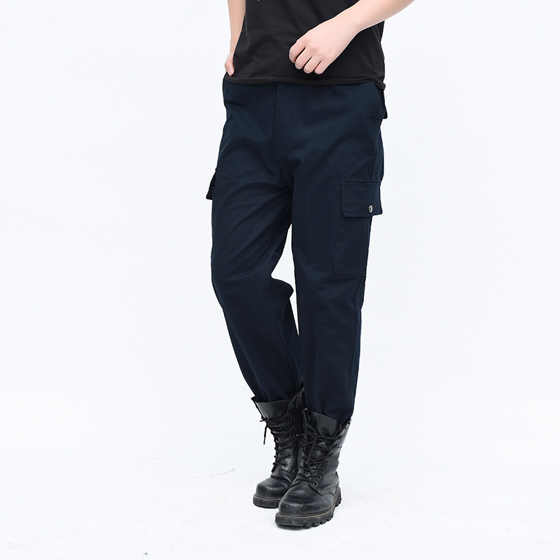 Overalls Work Pants Outdoor Casual Electric Welding Machine Repair Labor Protection Work Pants MultiPocket Green