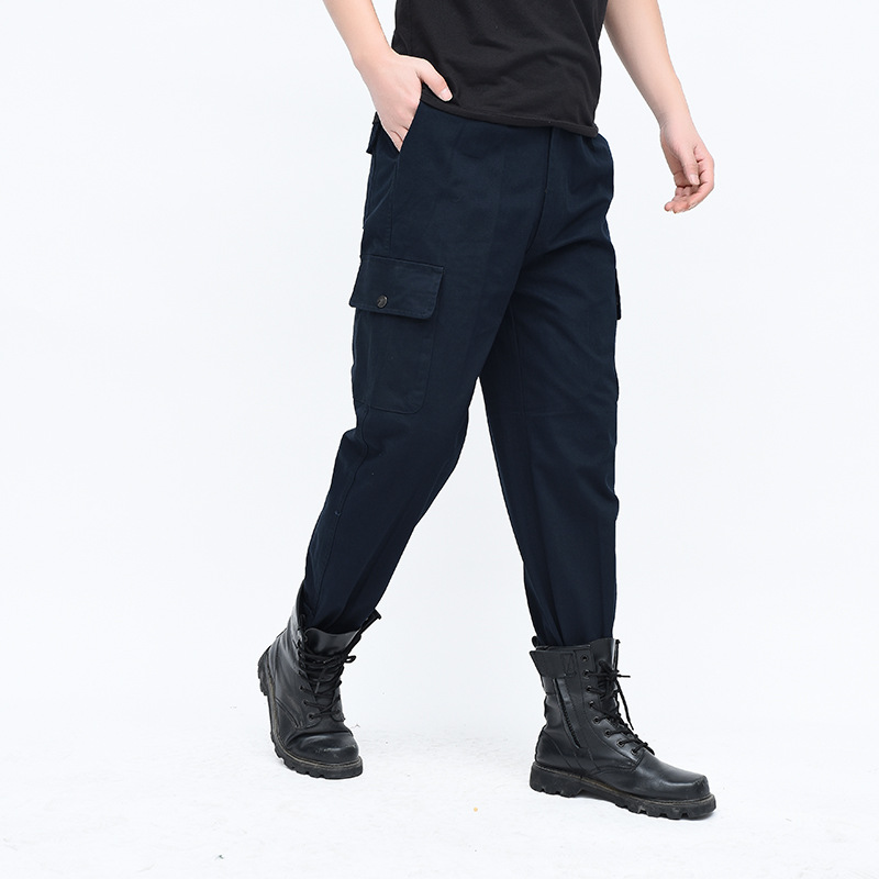 Overalls Work Pants Outdoor Casual Electric Welding Machine Repair Labor Protection Work Pants MultiPocket Green